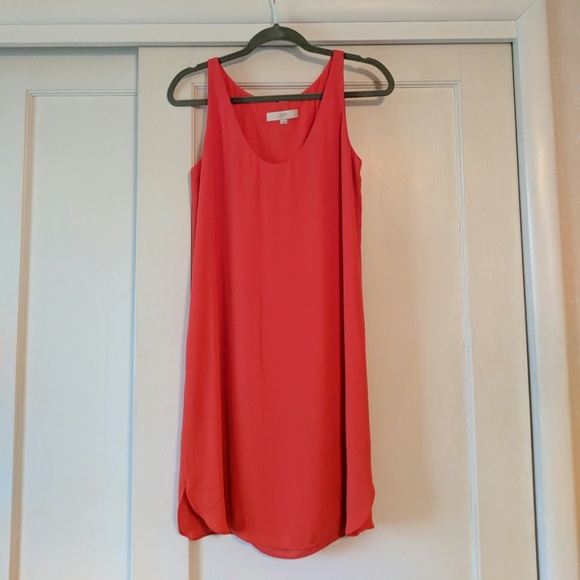 LOFT Dresses & Skirts - Red/Orangey Dress by LOFT